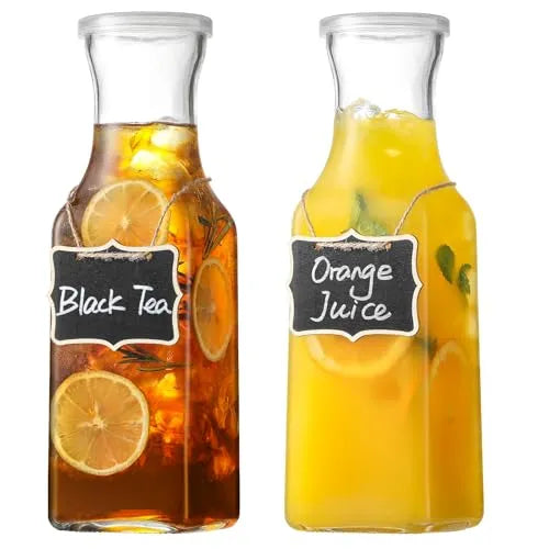 NETANY Square Glass Carafes