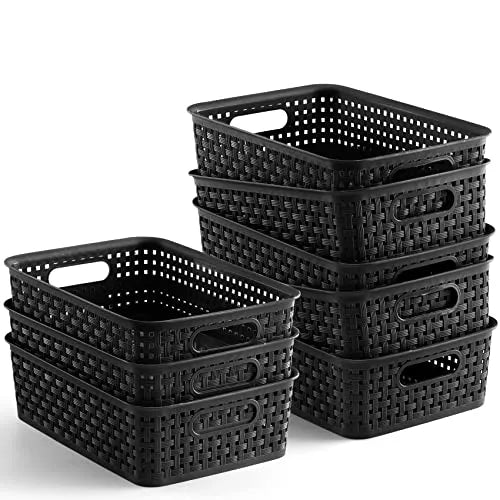 NETANY Storage Baskets, Eight Pack